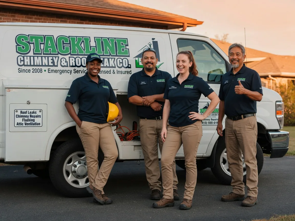 Chimney flashing repair company in Wheeler, IL